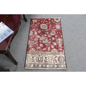 Vintage turco 19x31ft alfombra de área grande estilo clásico rojo beige diseño de retazos 10mm lana látex respaldo rectángulo pasillo - Product Image 1