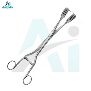 Juego de Instrumentos de Tenáculos Pratt Profesionales ALMAC para Cirujanos Ginecológicos, Operación Manual, Certificado CE, Precisión - Product Image 3