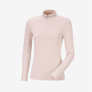 Camisetas de equitación para mujer, personalizadas OEM, de corte ajustado, sencillas, cómodas, multifuncionales, capa base ecuestre, con posibilidad de impresión de logotipo. - Product Image 6