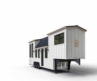 Maisons miniatures mobiles prêtes à être expédiées avec un design optimisé pour la cuisine, la salle de bain, la cour, le bureau à domicile et l'atelier