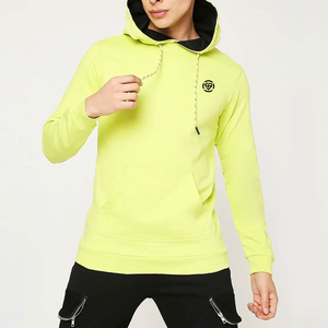 Meilleur 100% sweat à capuche en molleton de coton pour hommes conception unie personnalisée avec fermeture éclair saison d'hiver imprimer des prix bon marché Offre Spéciale au Pakistan - Product Image 4