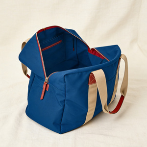 Sac de voyage week-end en toile de coton grande capacité, personnalisé, de haute qualité, durable et bien organisé, avec poignée et doublure intérieure - Product Image 6