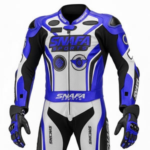 ชุดมอเตอร์ไซค์หนังแท้ One Piece ระบายอากาศ กันลม ทนทานต่อการสึกหรอ ชุดแข่งรถมอเตอร์ไซค์ ราคาสมเหตุสมผล - Product Image 3