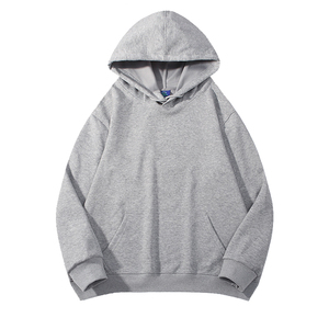 Wholesale Custom Logo Pullover Hoodies Heavyweight Cotton <b>Black</b> Hoodie Unisex Bulk Plus Size Men's Hoodies Unisex high quality - Product Image 2