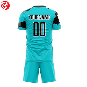 การออกแบบล่าสุดเสื้อผ้าฟุตบอลชุดผลิตภัณฑ์คุณภาพสูงชุดกีฬาการฝึกอบรมสวมเสื้อฟุตบอลเสื้อฟุตบอล - Product Image 2