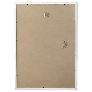40 X 60 cm <b>White</b> Wood Finish Picture Frame Classical Style A1 Poster Frame Hanging Design Square Pattern <b>Mirror</b> for A3 A5 A2 A4 - Product Image 3
