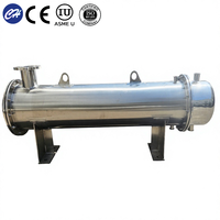 Intercambiador de Calor de Tubo de Carcasa Desmontable Personalizado, Ecológico, de Alta Precisión, SS304, Certificado ASME y CE, para Uso Industrial