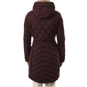 Chaqueta Acolchada Larga de Invierno para Mujer, con Capucha, Abrigo Informal de Moda, Ropa de Abrigo Cálida, Logotipo Personalizado, Suministro al por Mayor OEM ODM - Product Image 3