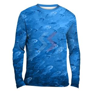 Última llegada gran oferta producto pesca Polo camisa de secado rápido transpirable manga larga pesca camisas diseño personalizado impresión - Product Image 1