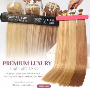 Paquets de cheveux de trame droite d'os de qualité supérieure de fournisseur professionnel confiant personnaliser la couleur, longueur navire dans le monde entier - Product Image 2