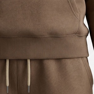 Ensemble de survêtement en molleton oversize délavé à l'acide de haute qualité pour femmes, écologique, abordable, pour l'entraînement et le jogging - Product Image 5