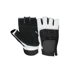 Guantes de levantamiento de pesas Acolchados transpirables de primera calidad, muñequera con agarre en La Palma, correas ajustables para los amantes del entrenamiento en el gimnasio - Product Image 3