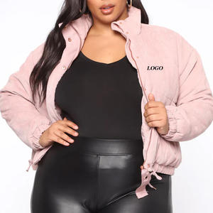 Streetwear à la mode doudoune surdimensionné léger/coupe-vent et thermique conception Durable fermeture à glissière veste légère - Product Image 1