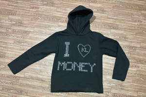 Wholesale Custom Logo Rhinestone <b>Cropped</b> Full Zip Up Hoodie Unisex Plain No Drawstring Edge Bottom <b>Cropped</b> <b>Top</b> Hoodie - Product Image 6