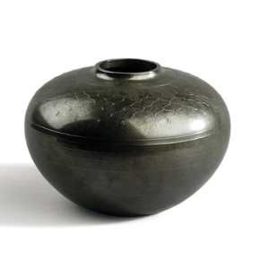 Florero con forma de Matka con acabado brillante para vajilla de boda y uso de sala de dibujo decorativo para Hotel en casa - Product Image 1