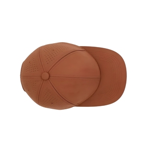 Gorra de Golf Transpirable e Impermeable con Logotipo Personalizado, 6 Paneles, Ligera, con Orificios Cortados con Láser, Cierre Ajustable para Torneos de Golf - Product Image 4