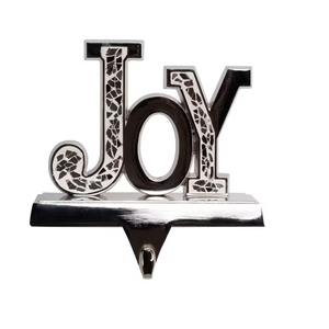 Elegant Metal Christmas Stocking Holder Decorative <b>Santa</b> Sleigh Reindeer Snowflake Holiday Home Display <b>Stand</b> - Product Image 5