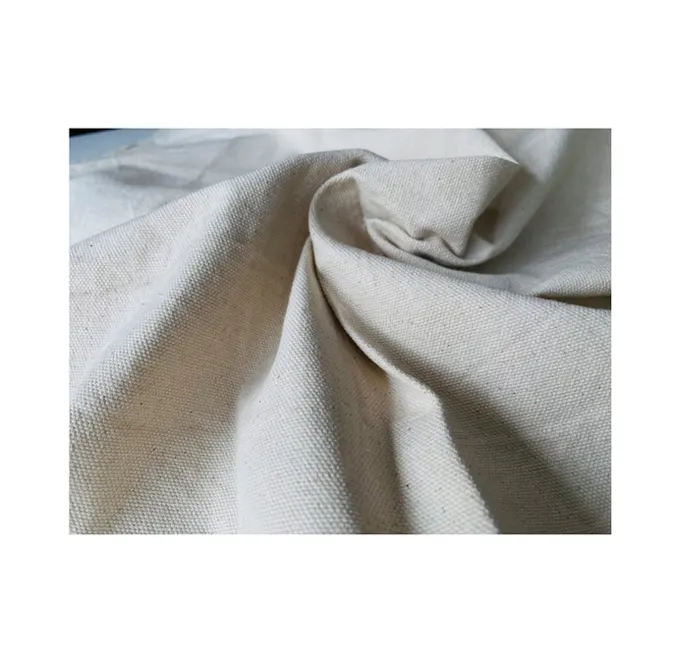 Ampla gama de excelente qualidade peso leve 100% algodão 8 onça pato tecido para sacos de compras do fabricante indiano