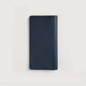 Cameron Blue Genuine Leather Long RFID <b>Wallet</b> Zipper Closure Modern Lady Card Holder Printed Logo Fold Cash Compartment - Product Image 2