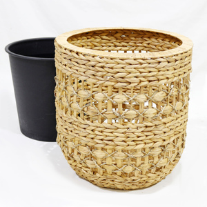 Artex Dong Thap Factory Handmade <b>Storage</b> <b>Baskets</b> and Garden Planter Box Woven from Water Hyacinth and <b>Seagrass</b> Decorative Crafts - Product Image 4