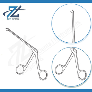 เครื่องมือผ่าตัดแบบมือหมุนคุณภาพสูง รุ่น Rongeur 140 ตัดแบบลง ขนาดก้าน 114 มม. ขนาดหัว 3 มม. ผลิตจากเหล็กกล้าไร้สนิมเกรดศัลยกรรม ได้รับการรับรองมาตรฐาน CE ระดับ Class I - Product Image 3