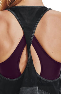 Nueva camiseta sin mangas de alta calidad para mujer, camiseta sin mangas con logotipo personalizado para Fitness, camiseta sin mangas para gimnasio, correr, novedad de verano 2025 - Product Image 4