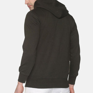 Sweats à capuche oversize pour hommes, hiver, respirants, doublés, mélange de coton, service OEM, personnalisable - Product Image 4