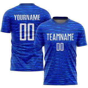 Camiseta de fútbol para hombre, camiseta de fútbol impresa en 3D personalizada con nombre de equipo y patrocinador, Conjunto de camiseta con número personalizado, estilo - Product Image 3