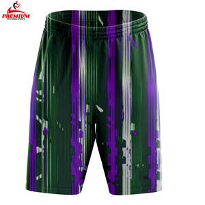 Pantalones Cortos de Baloncesto Sublimados Personalizados, Tela Personalizada, Pantalones Cortos Deportivos Casuales para Hombre, Ropa Casual, Pantalones Cortos Estampados de Alta Calidad - Product Image 3