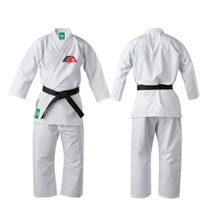 Alta calidad logotipo personalizado artes marciales karate uniforme transpirable color blanco karate traje para unisex - Product Image 1