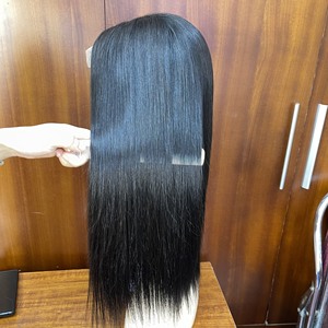 วิกผมตรงสีร้อนตรงเรียบเนียนสำหรับผู้หญิงผิวดำผมต่อจากเวียดนามแท้100 - Product Image 4