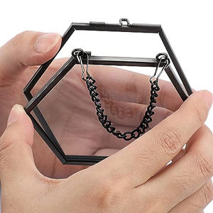 Decoración de espejo de pared decorativa de alta calidad, vidrio transparente, forma personalizada, acabado dorado, los mejores precios al por mayor para uso doméstico - Product Image 2