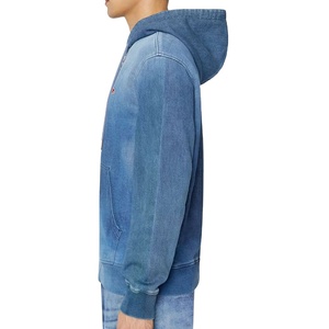 Jeans et sweats à capuche pour hommes en coton 100% à l'aspect délavé, confortables et tendance, logo personnalisable, quantité en gros, best-seller au Pakistan - Product Image 4