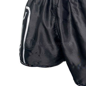 Pantalones Cortos de Boxeo para Hombre Hechos en Pakistán, Alta Calidad, Cómodos, Transpirables, de Secado Rápido, 100% Poliéster, Diseño de Color Personalizado HASSAN - Product Image 5