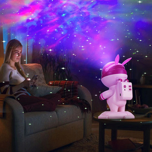 <b>LED</b> Astronaut <b>Star</b> Projector Lamp-7-Color Galaxy Night <b>Light</b> for Bedroom - Product Image 2