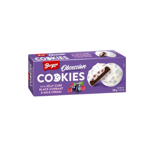 Galletas Bergen Jelly Cube de Grosella Negra y Crema de Leche, 18x128g, Galletas Envasadas Individualmente con Grosella Dulce - Product Image 5