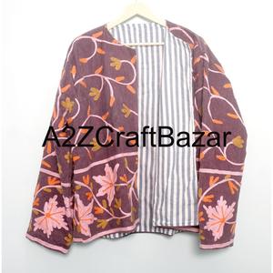 Chaqueta Cotrise Bordada al por Mayor de Primera Calidad, Chaqueta Étnica para Niñas, Otoño Invierno, Elegante, Tradicional, Transpirable y Ecológica - Product Image 6