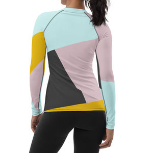 Camiseta de Manga Larga para Mujer |   Camisetas de Compresión UPF50 para Natación y Yoga para Niñas Adultas - Secado Rápido, Transpirables y Ecológicas - Product Image 3