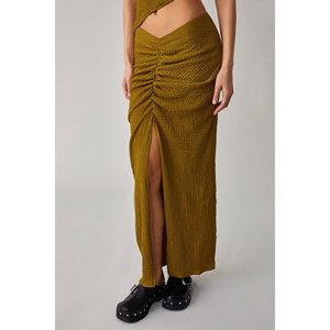 GRIMELANGE BONIA Jupe en tricot ajustée avec fente pour femme - Product Image 2