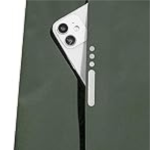 High Quality Unisex <b>Smart</b> Casual Coated Nylon Hooded <b>Jacket</b> Lightweight Waterproof Multi-Pockets - Product Image 5