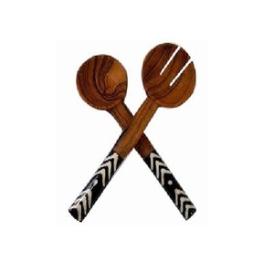 Juego de Cubiertos de Resina de Madera Natural para Fiesta de Boda, Suministros Decorativos para Cena - Product Image 4