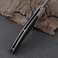 Nouveau design 2026 – Couteau pliant de survie et de camping portable avec lame en acier Damas CNC personnalisée et manche G10 – Idéal comme cadeau
