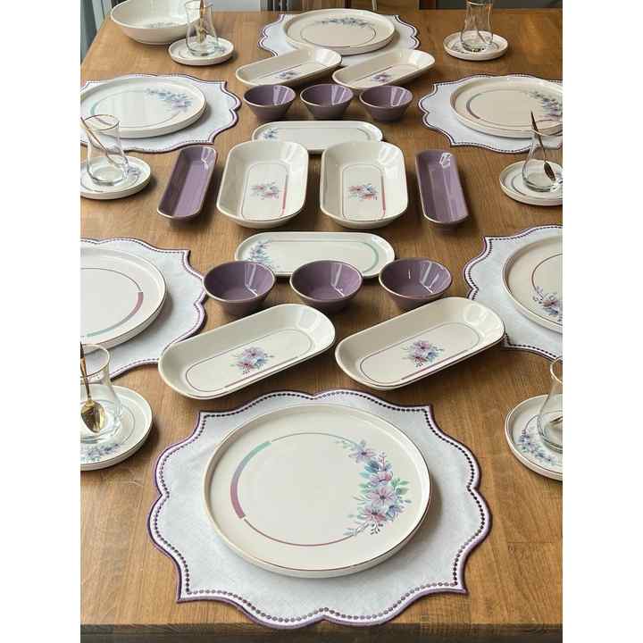 Breakfast Set Lindy 47 Pieces for 6 People