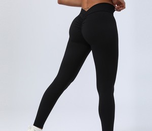La mejor ropa de gimnasio de alta calidad para mujer, los mejores pantalones de cintura alta, mallas de Yoga, suministro ODM, ropa de entrenamiento Fitness - Product Image 6