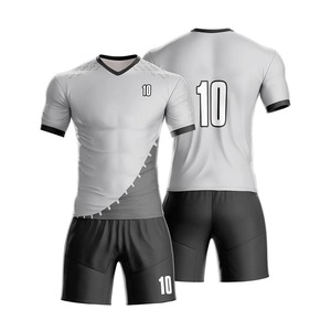 Nouveau design 2026 – Tenue de football en tissu 100 % polyester, confortable et respirante pour équipes professionnelles - Product Image 6