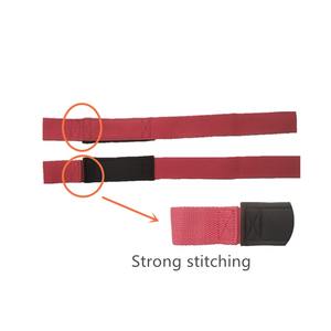 Correa de Muñeca de Algodón con Logotipo Personalizado para Levantamiento de Pesas - Product Image 4