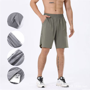 Short mince d'été pour hommes en gros: course, entraînement, capris de fitness respirant, short de basket-ball ample. - Product Image 2