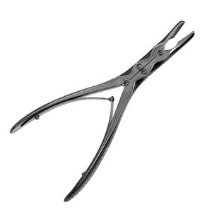 Instrumento Ortopédico ZAUFEL-JANSEN, Rongeur Óseo de Doble Acción de 7 Pulgadas, Mandíbulas Ligeramente Curvadas, Mango de Resorte de 4 mm, Instrumento Quirúrgico - Product Image 6