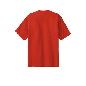 T-shirt en coton à col rond pour homme de qualité supérieure, manches courtes, couleurs personnalisées, tailles S-3XL, coupe régulière et ample, logo personnalisé, fournisseur OEM - Product Image 2