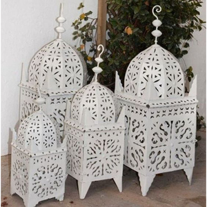 Customized Shape Moroccan Style <b>Gold</b> <b>Lantern</b> Exclusive Quality Metal Cutout Candle Lamp for Home Decoration Competitive Price - Product Image 3